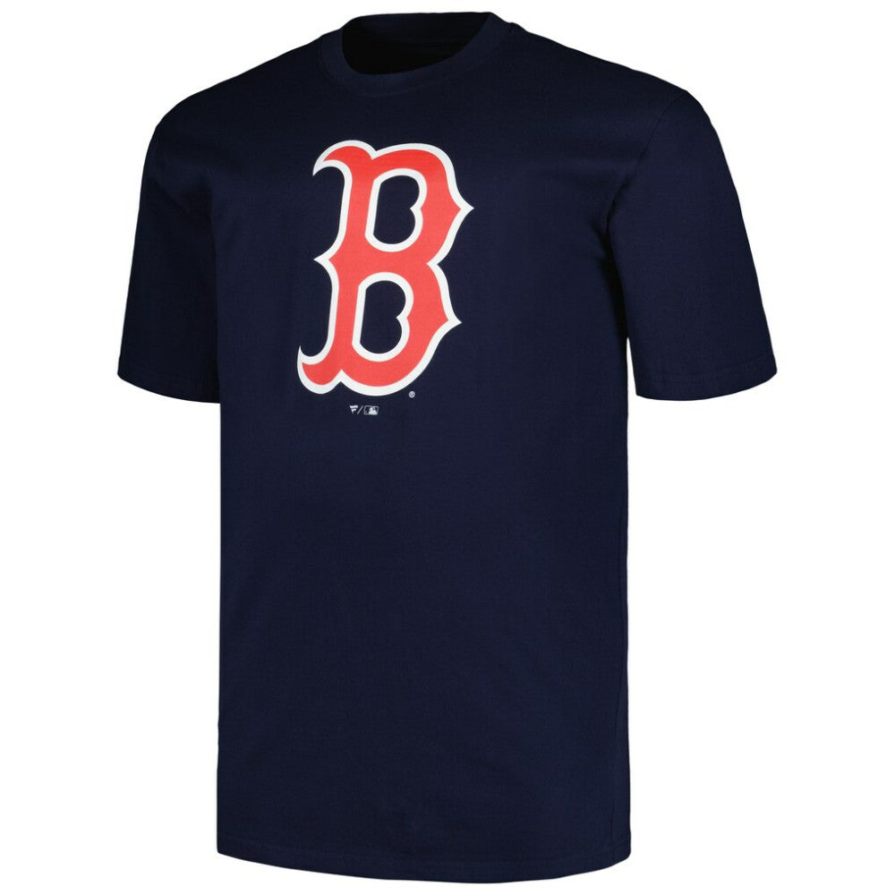 Navy Boston Red Sox Profile Big & Tall #1 Dad T-Shirt