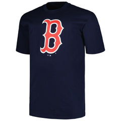 Navy Boston Red Sox Profile Big & Tall #1 Dad T-Shirt