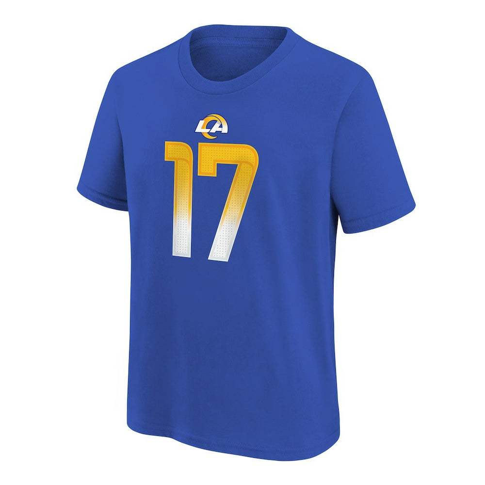 Puka Nacua  Youth Player Name & Number T-Shirt - Los Angeles Rams T-shirts