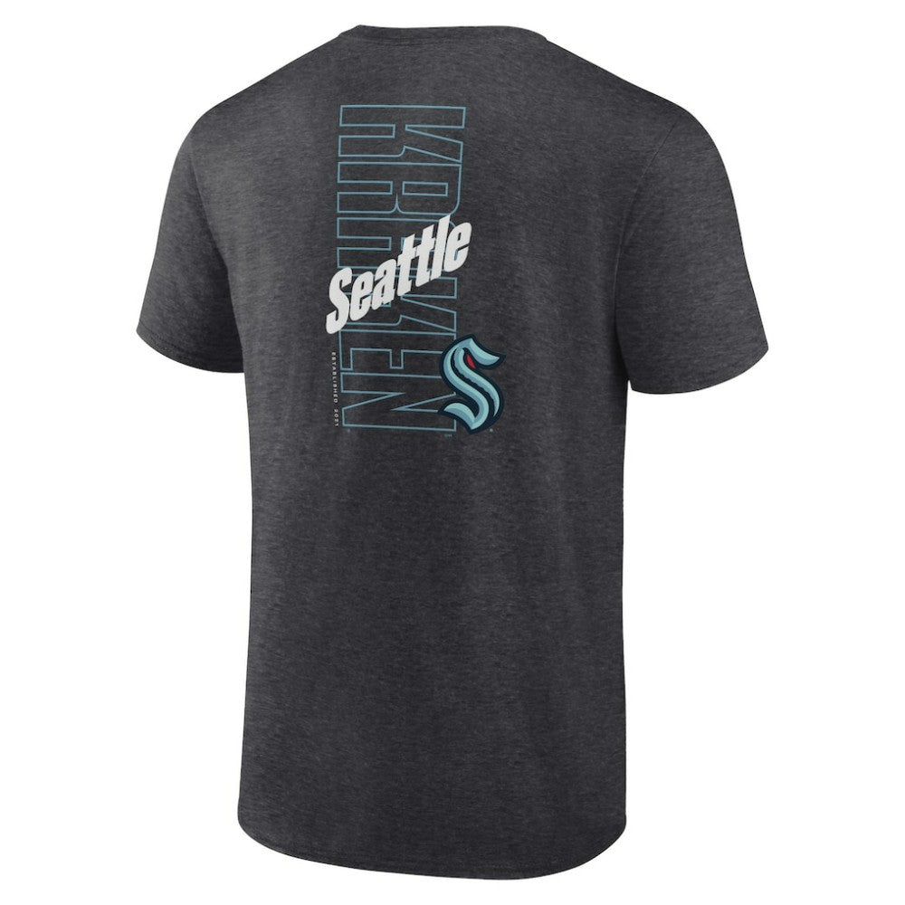 NHL Seattle Kraken Fanatics Backbone T-Shirt