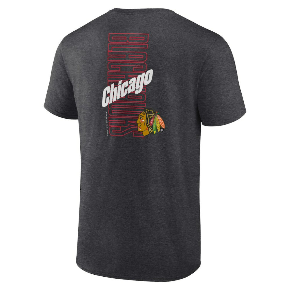 NHL Chicago Blackhawks Fanatics Backbone T-Shirt