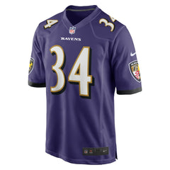 Keaton Mitchell  Game Jersey - Baltimore Ravens Jerseys
