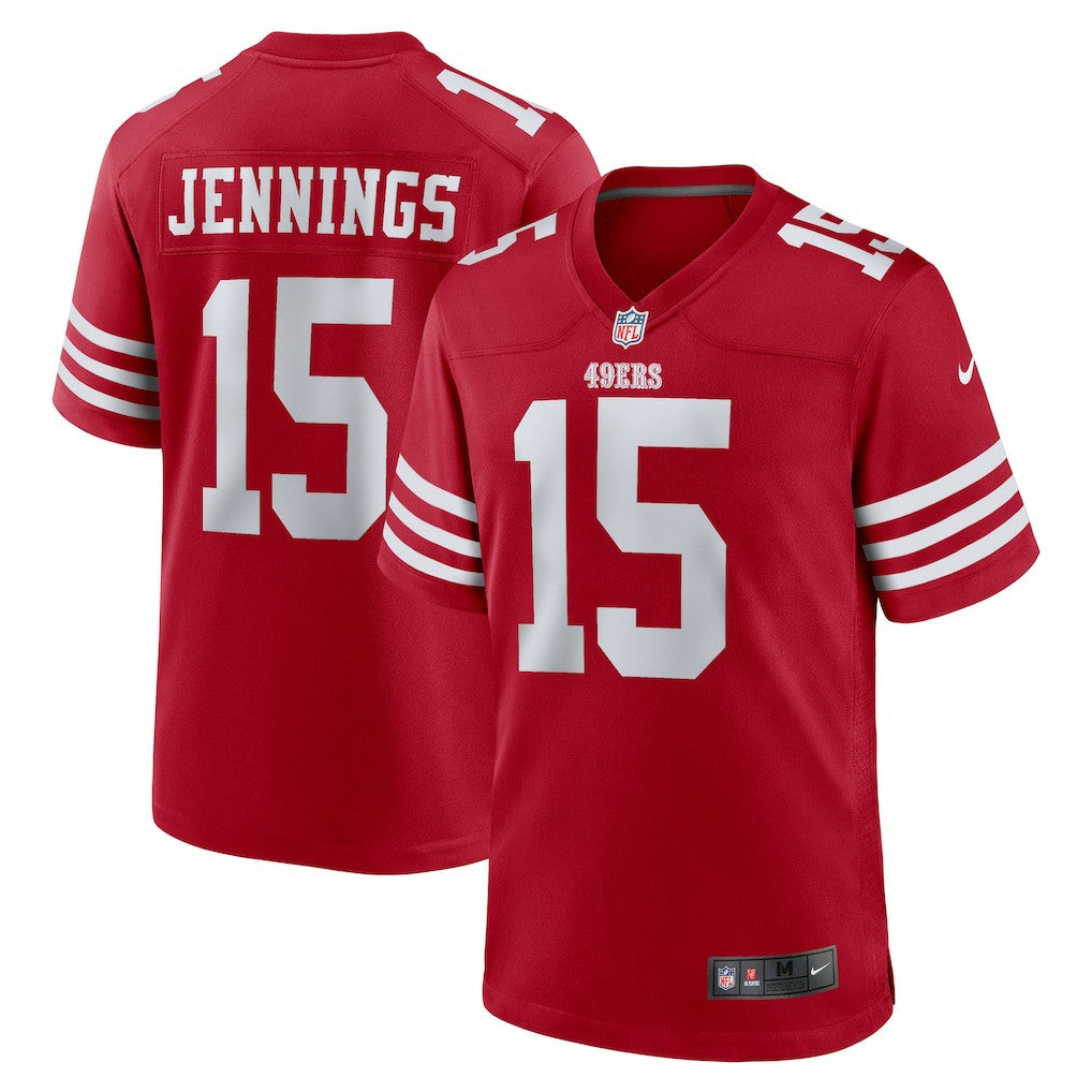 Jauan Jennings  Game Jersey - San Francisco 49ers Jerseys