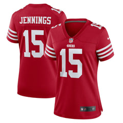 Jauan Jennings  Women's Game Jersey - San Francisco 49ers Jerseys