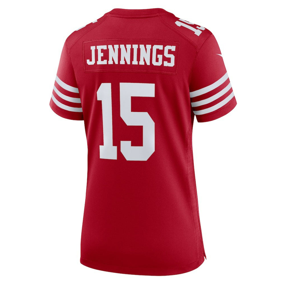 Jauan Jennings  Women's Game Jersey - San Francisco 49ers Jerseys