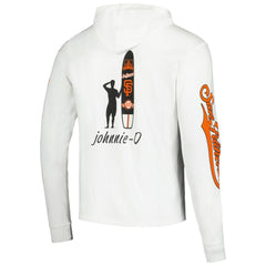 White San Francisco Giants johnnie-O Eddie Long Sleeve Hoodie T-Shirt