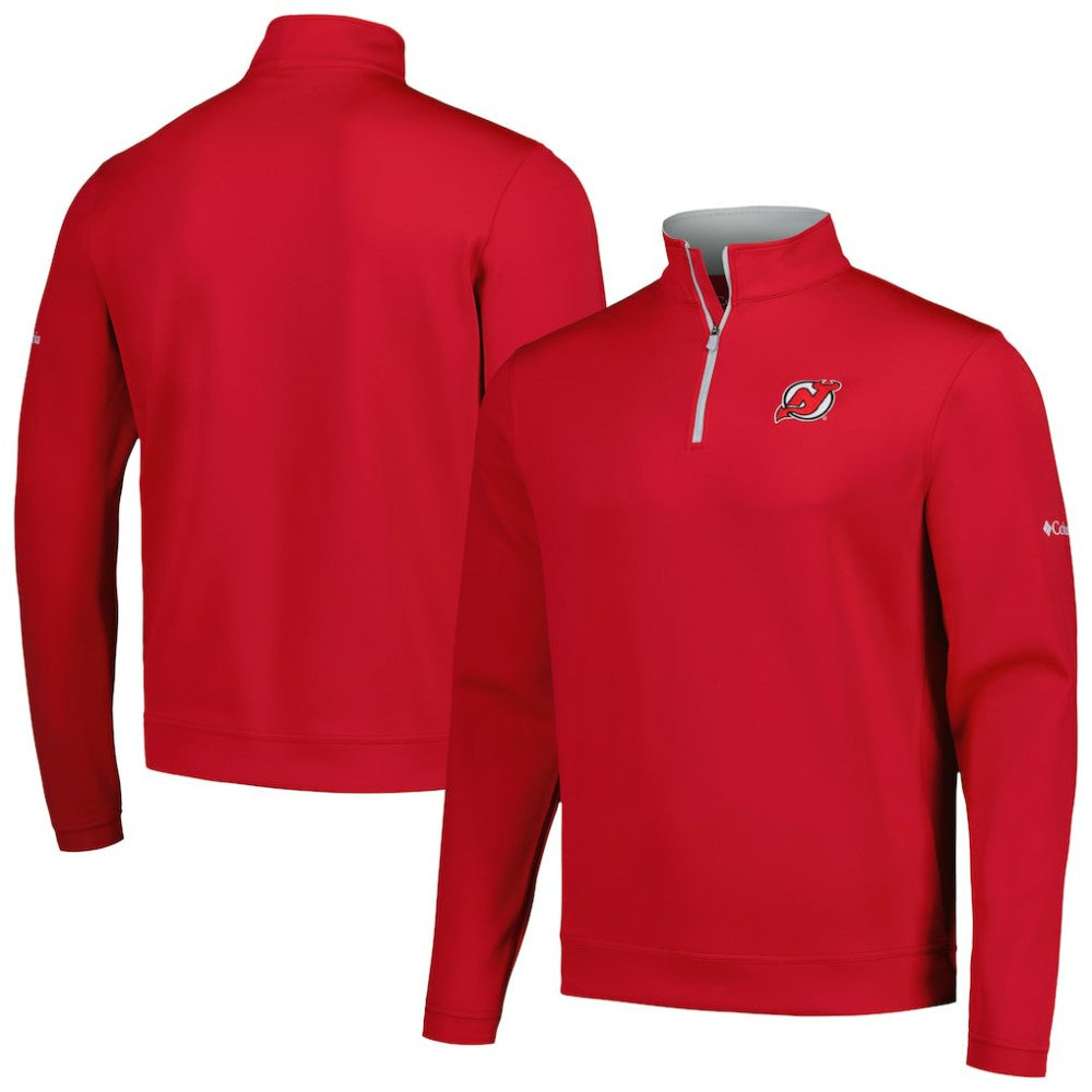 NHL New Jersey Devils Columbia Wickham Hills Omni-Wick Quarter-Zip Jacket