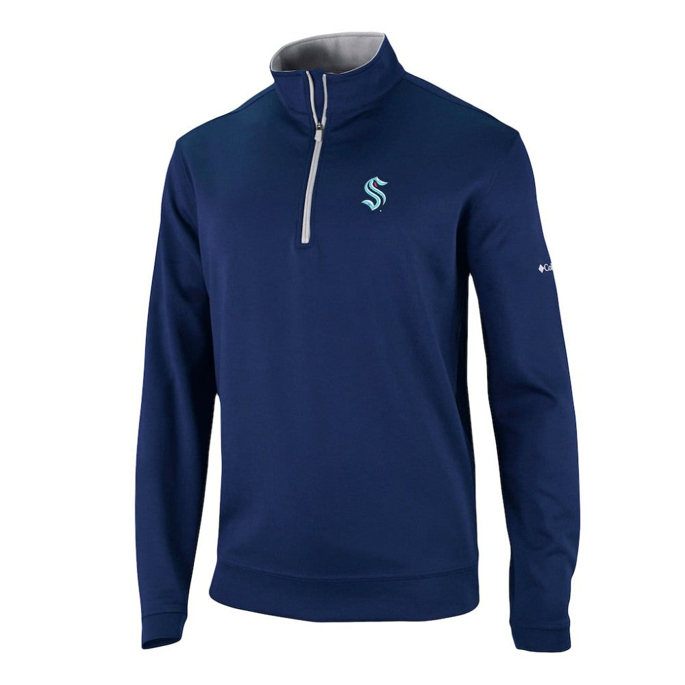 NHL Seattle Kraken Columbia Wickham Hills Omni-Wick Quarter-Zip Jacket