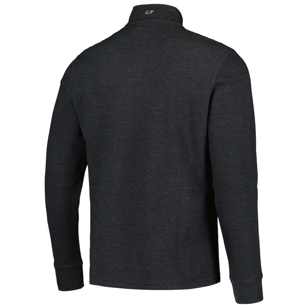 Black Baltimore Orioles Vineyard Vines Saltwater Quarter-Zip Jacket