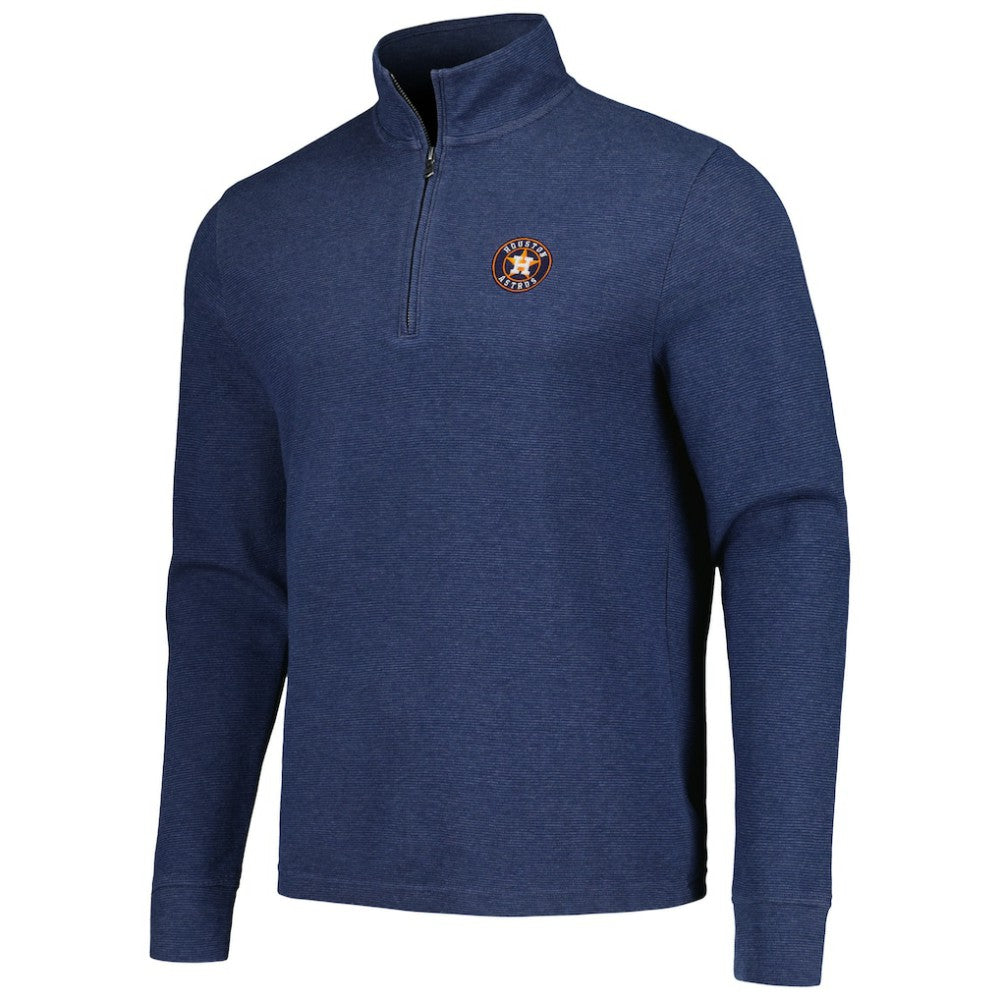 Navy Houston Astros Vineyard Vines Saltwater Quarter-Zip Jacket