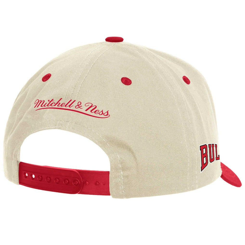 Mitchell & Ness Chicago Bulls Game On Two-Tone Pro Crown Adjustable Hat