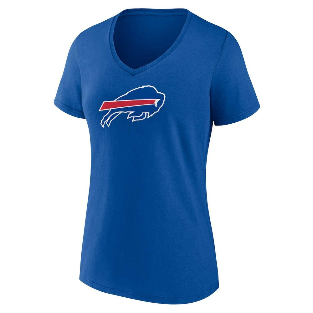 Women's Plus Size Mother's Day #1 Mom V-Neck T-Shirt - Buffalo Bills T-shirts