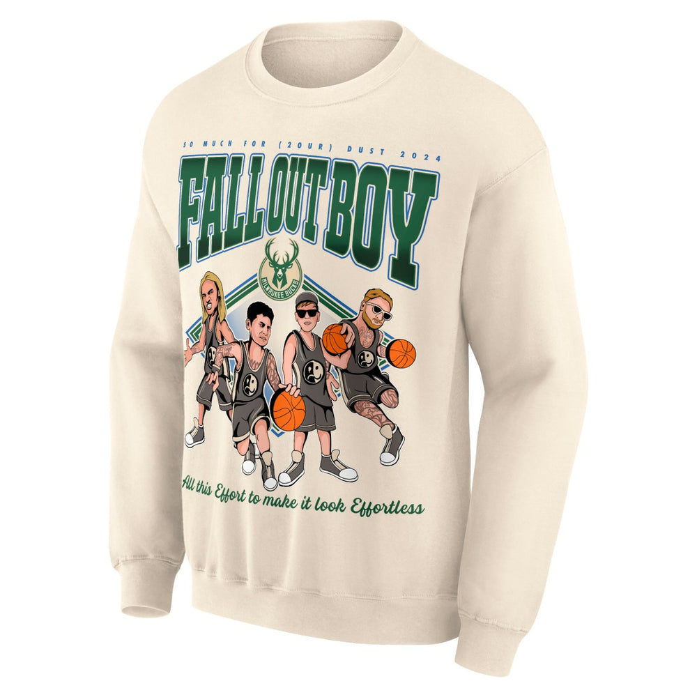 Fall Out Boy x Milwaukee Bucks Unisex So Much For (2our) Dust Pullover Sweatshirt