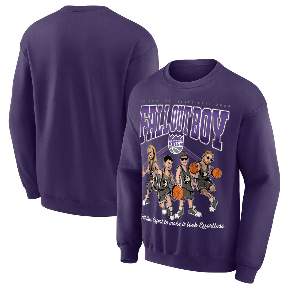 Fall Out Boy x Sacramento Kings Unisex So Much For (2our) Dust Pullover Sweatshirt