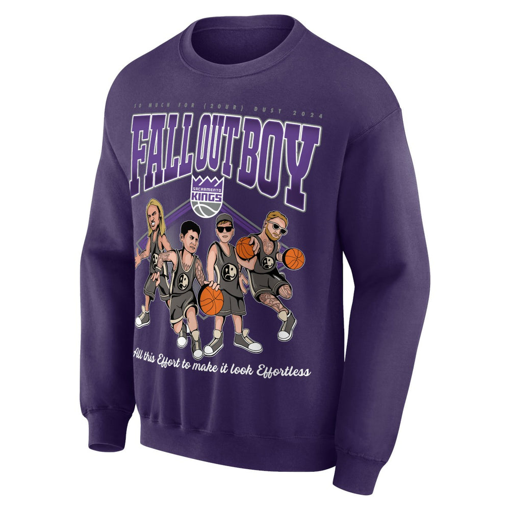 Fall Out Boy x Sacramento Kings Unisex So Much For (2our) Dust Pullover Sweatshirt