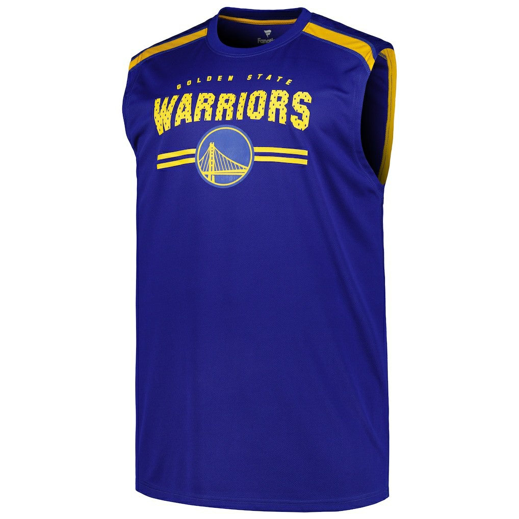 Fanatics Golden State Warriors Big & Tall Birdseye Muscle Tank Top sale