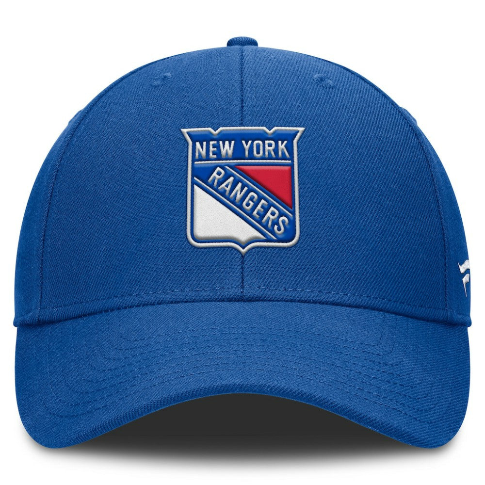 NHL New York Rangers Fanatics Tore Adjustable Hat