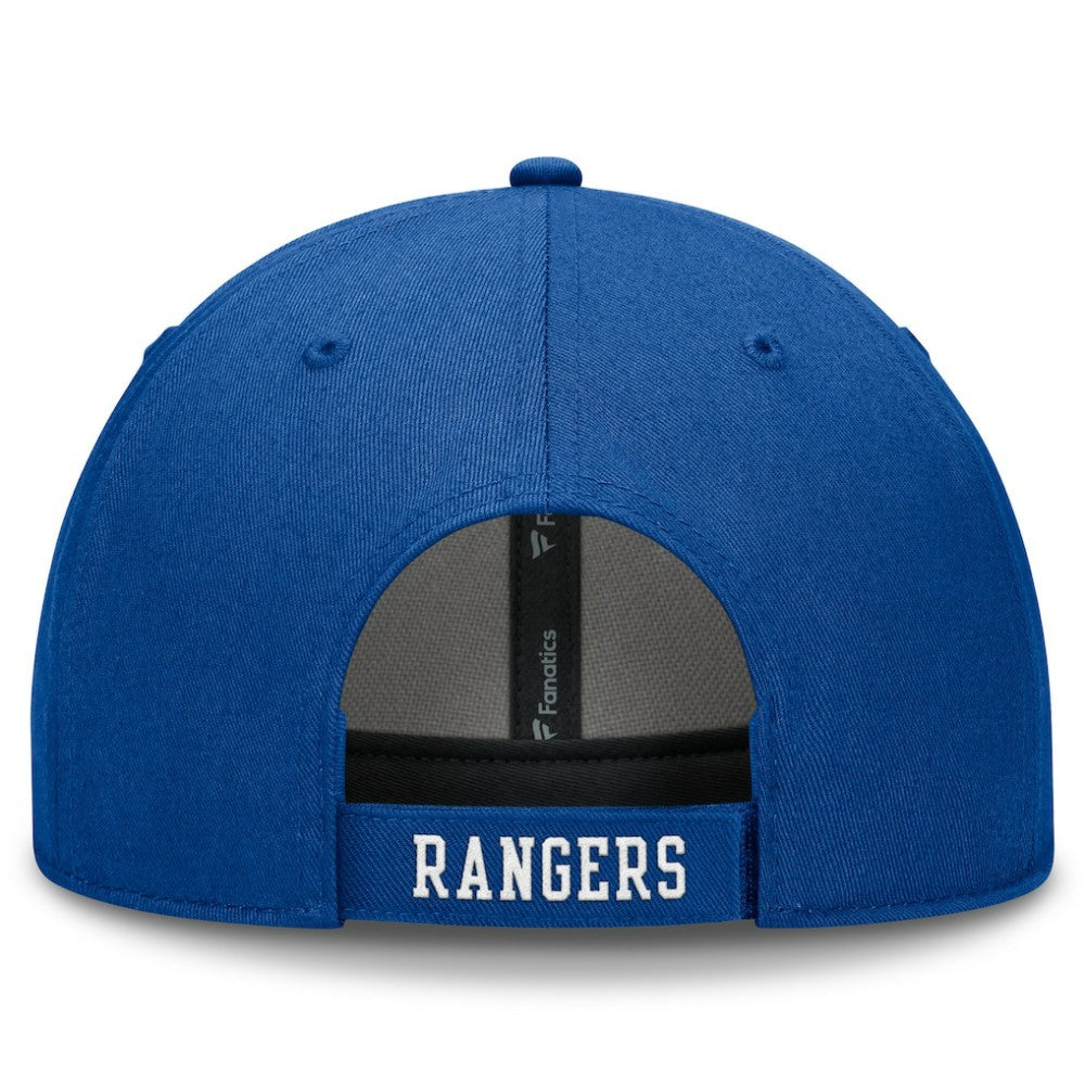 NHL New York Rangers Fanatics Tore Adjustable Hat