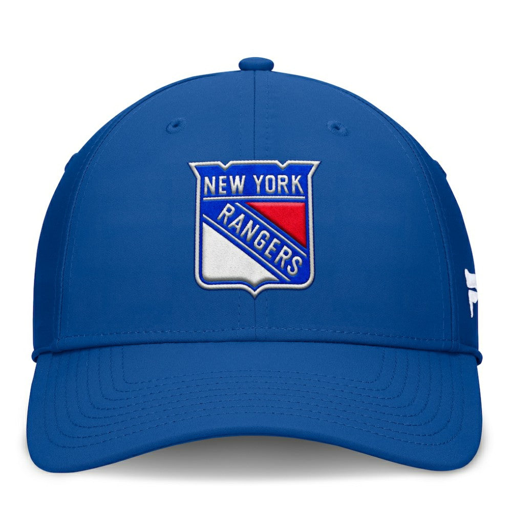 NHL New York Rangers Fanatics Core Primary Logo Flex Hat
