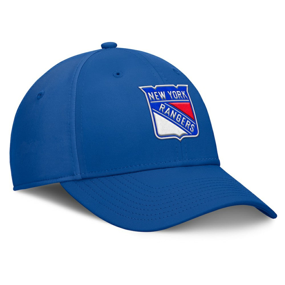 NHL New York Rangers Fanatics Core Primary Logo Flex Hat