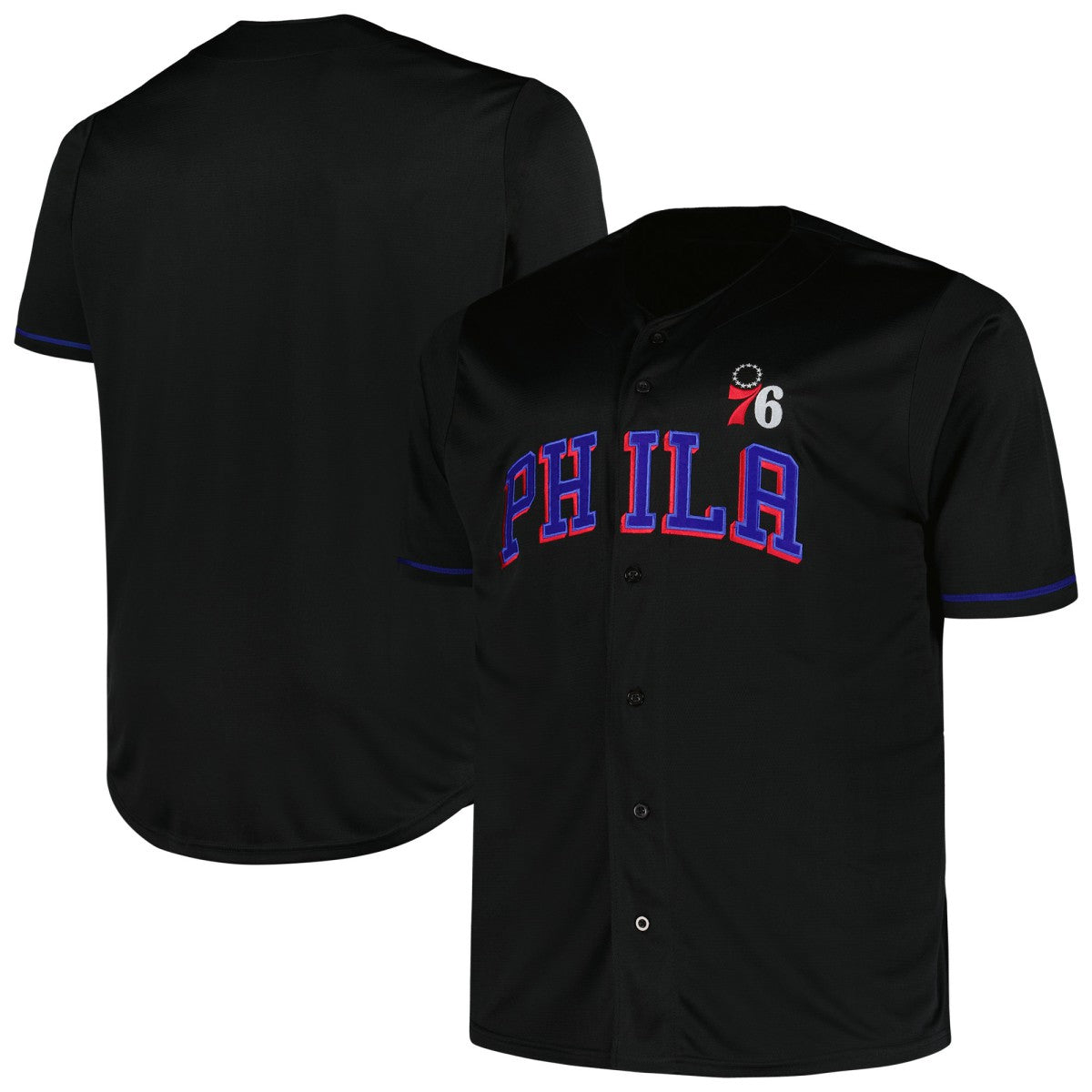 Philadelphia 76ers Profile Big & Tall Pop Jersey