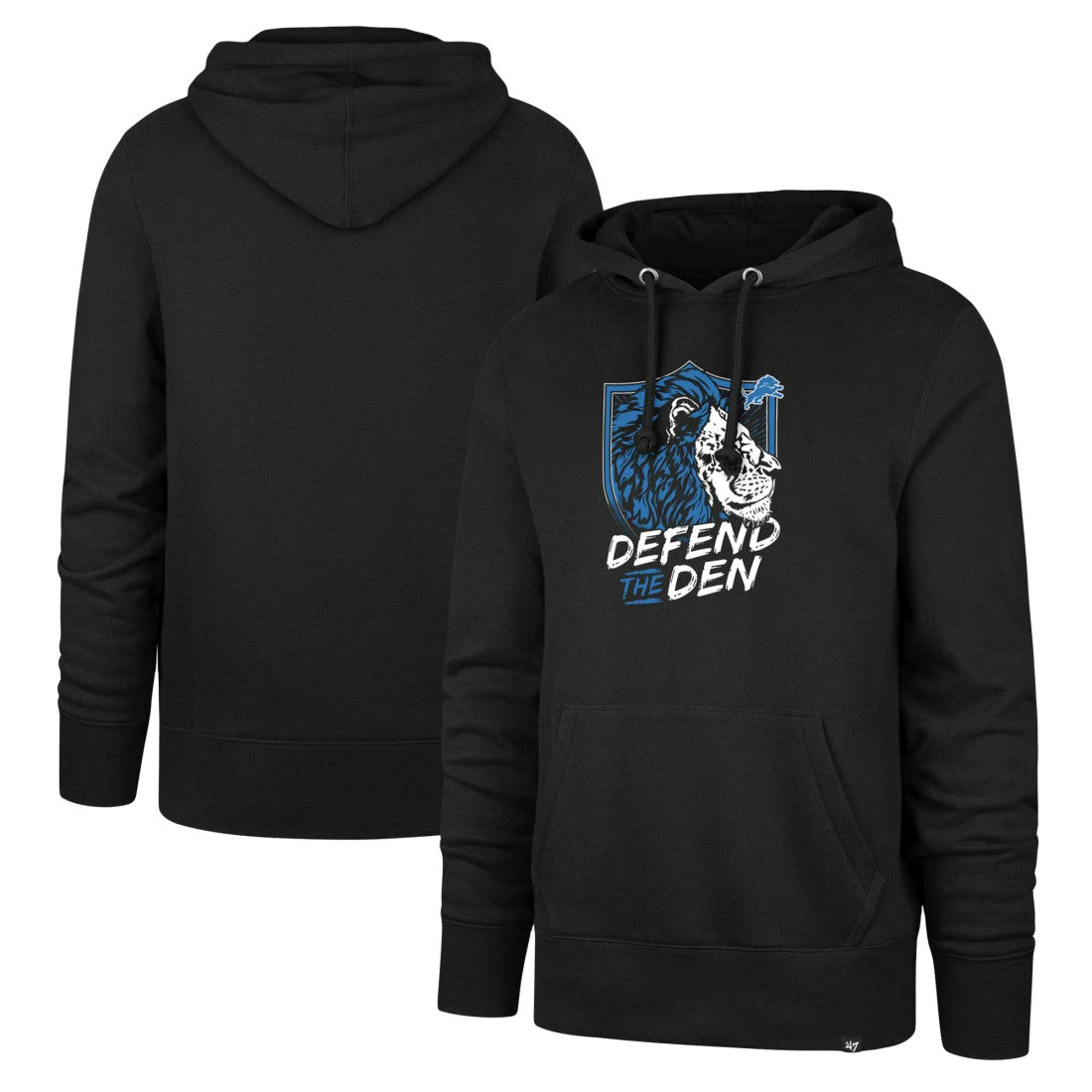 '47 Men's Regional Headline Hoodie - Detroit Lions Hoodies