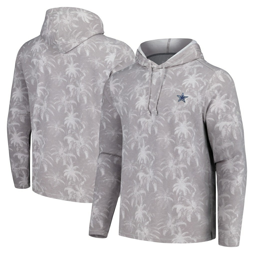 Palm Frenzy Hoodie Long Sleeve T-Shirt - Dallas Cowboys Hoodies