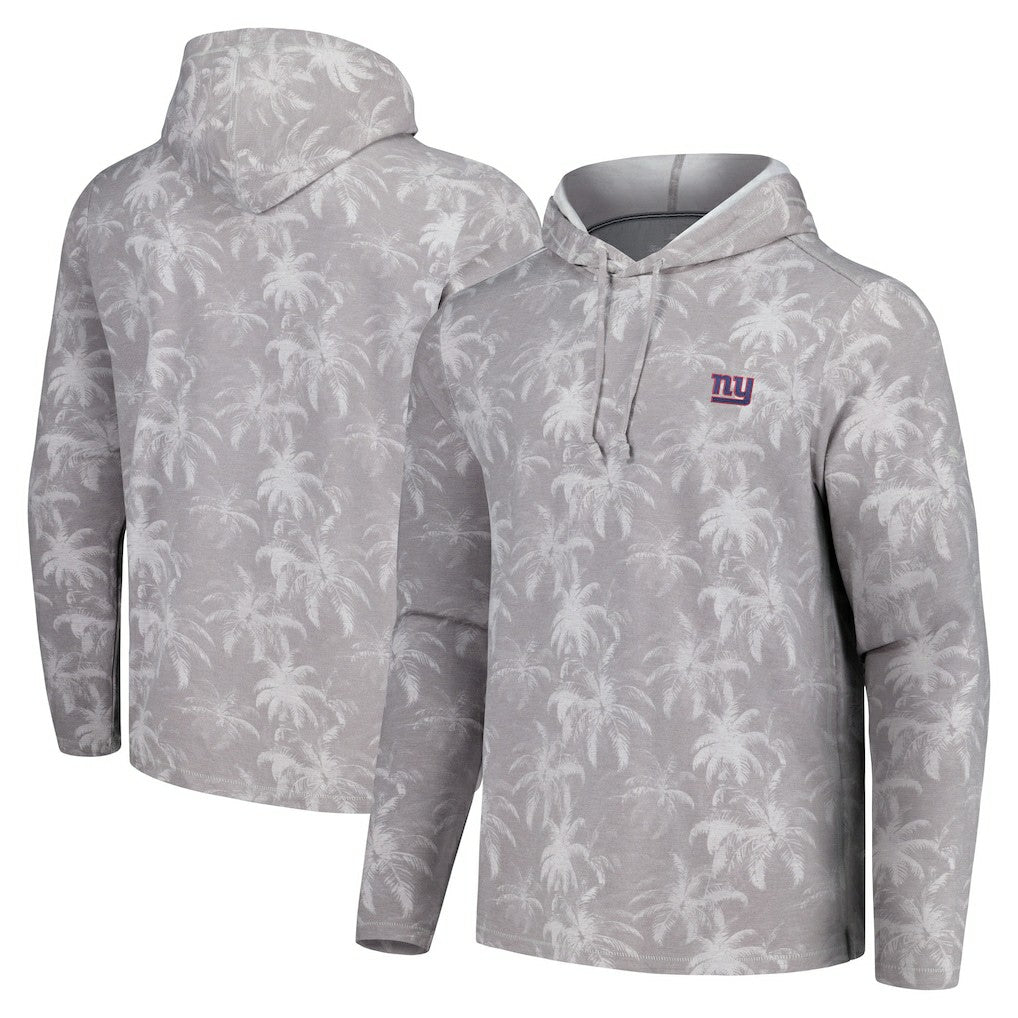 Palm Frenzy Hoodie Long Sleeve T-Shirt - New York Giants Hoodies