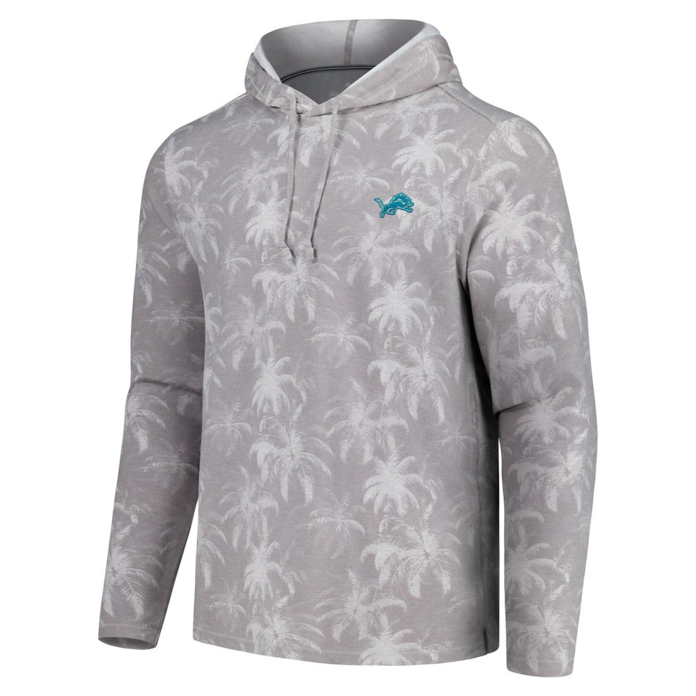 Palm Frenzy Hoodie Long Sleeve T-Shirt - Detroit Lions Hoodies