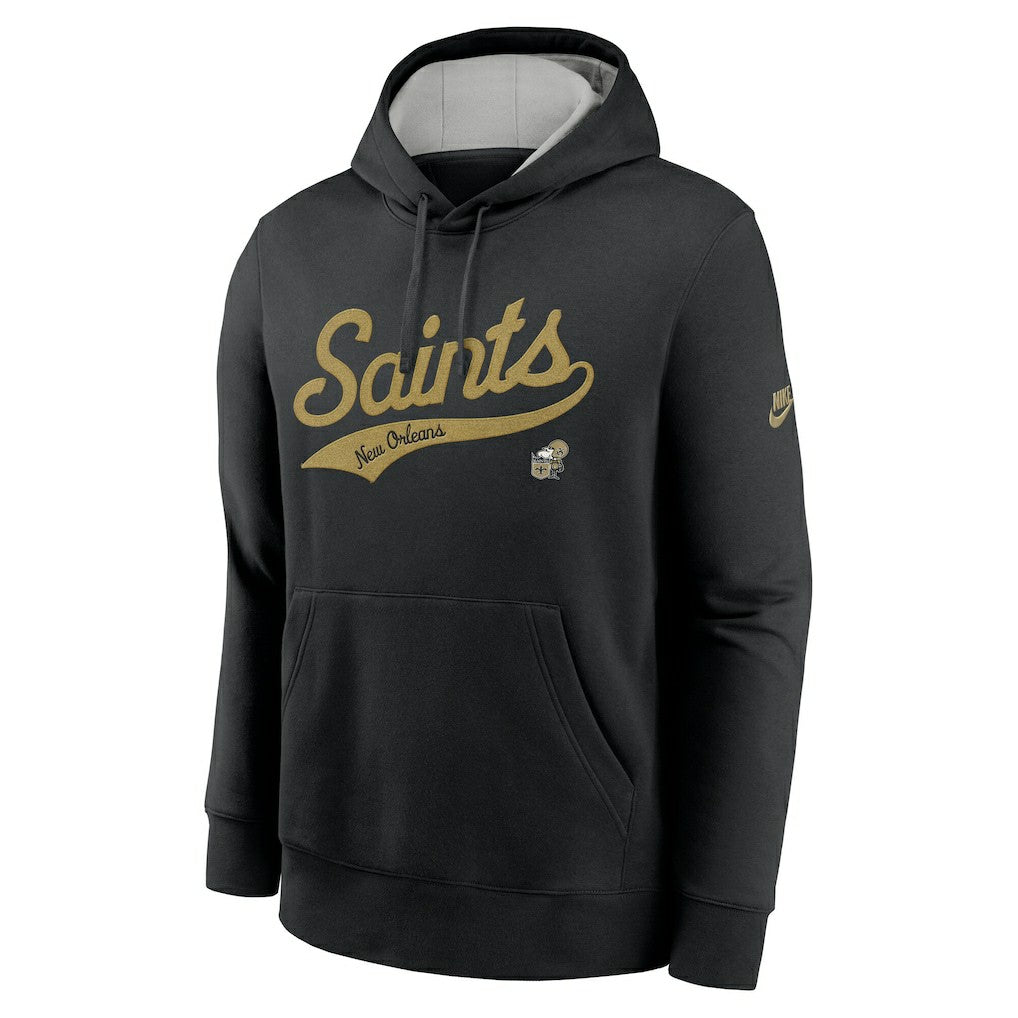 Rewind Club Logo Pullover Hoodie - New Orleans Saints Hoodies