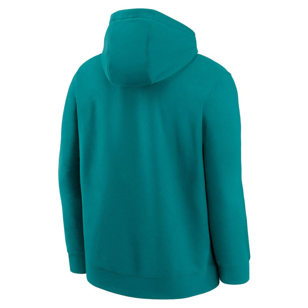 Rewind Club Logo Pullover Hoodie - Miami Dolphins Hoodies