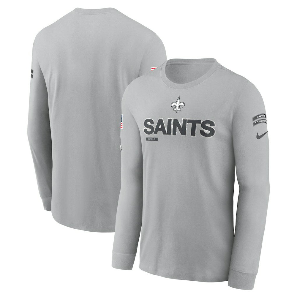 2024 Salute To Service Long Sleeve T-Shirt - New Orleans Saints T-shirts