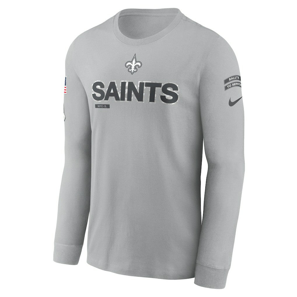 2024 Salute To Service Long Sleeve T-Shirt - New Orleans Saints T-shirts