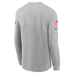 2024 Salute To Service Long Sleeve T-Shirt - New Orleans Saints T-shirts