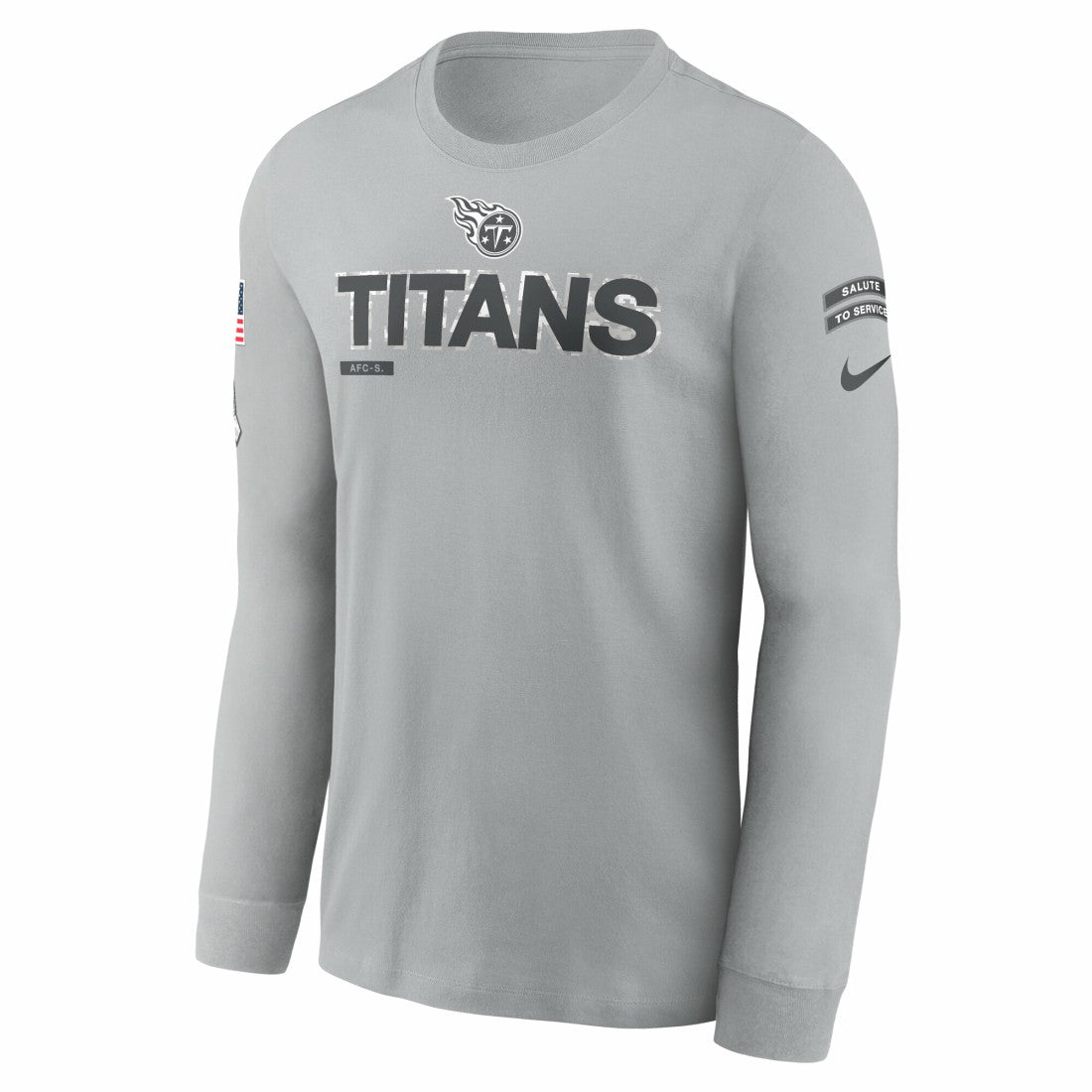 2024 Salute To Service Long Sleeve T-Shirt - Tennessee Titans T-shirts