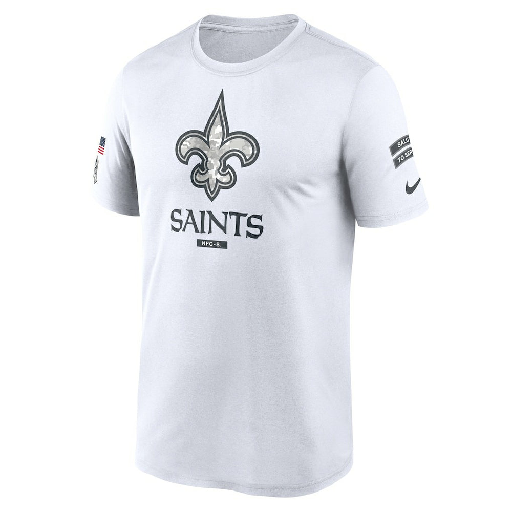 2024 Salute To Service Legend Performance T-Shirt - New Orleans Saints T-shirts