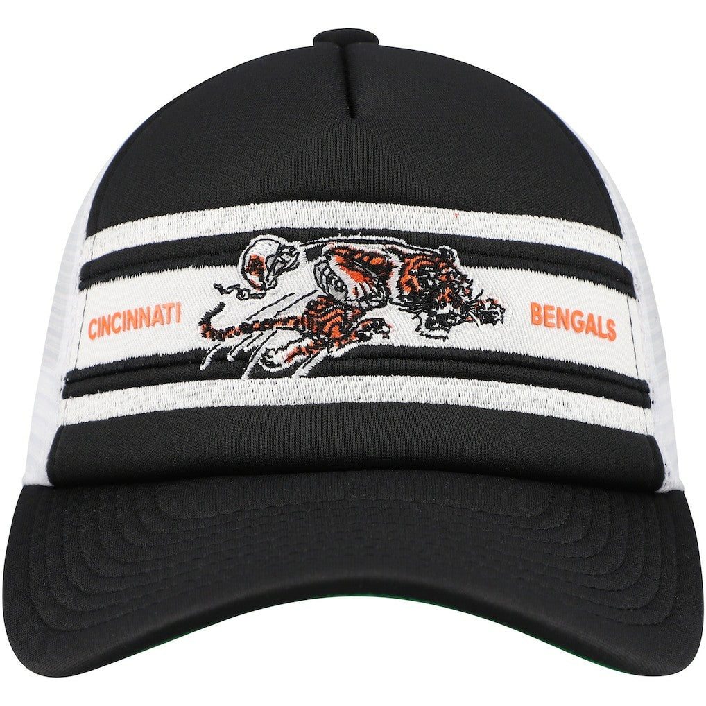 Youth Stripe Trucker Adjustable Hat - Cincinnati Bengals Hats