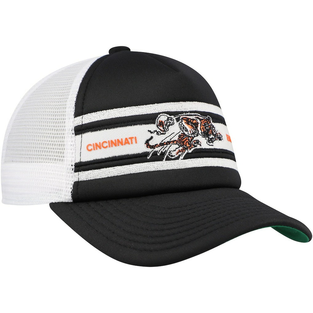 Youth Stripe Trucker Adjustable Hat - Cincinnati Bengals Hats