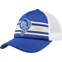 Youth Stripe Trucker Adjustable Hat - Los Angeles Rams Hats