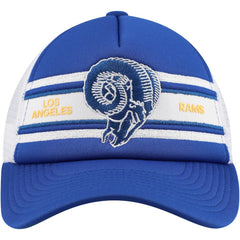 Youth Stripe Trucker Adjustable Hat - Los Angeles Rams Hats