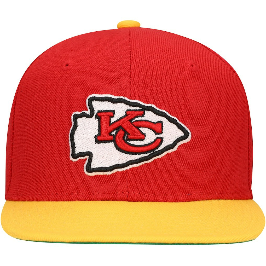 Youth Team Two-Tone Snapback Hat - Kansas City Chiefs Hats
