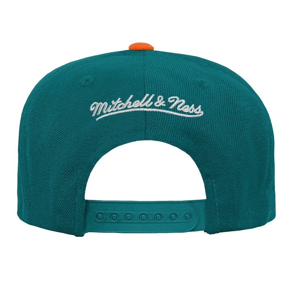 Youth Team Two-Tone Snapback Hat - Miami Dolphins Hats