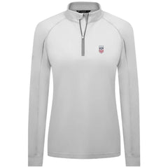 USWNT Levelwear Women's Kinetic Insignia Quarter-Zip Pullover