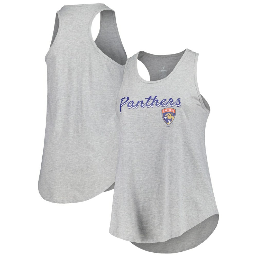 NHL Florida Panthers Fanatics Women's Plus Size Racerback Tank Top