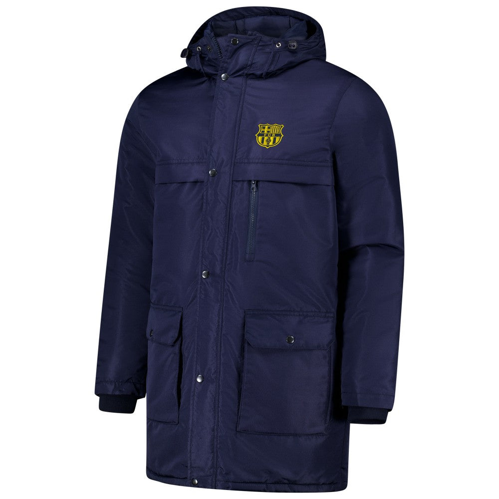 Barcelona Winter Field Park Full-Zip Hoodie Jacket