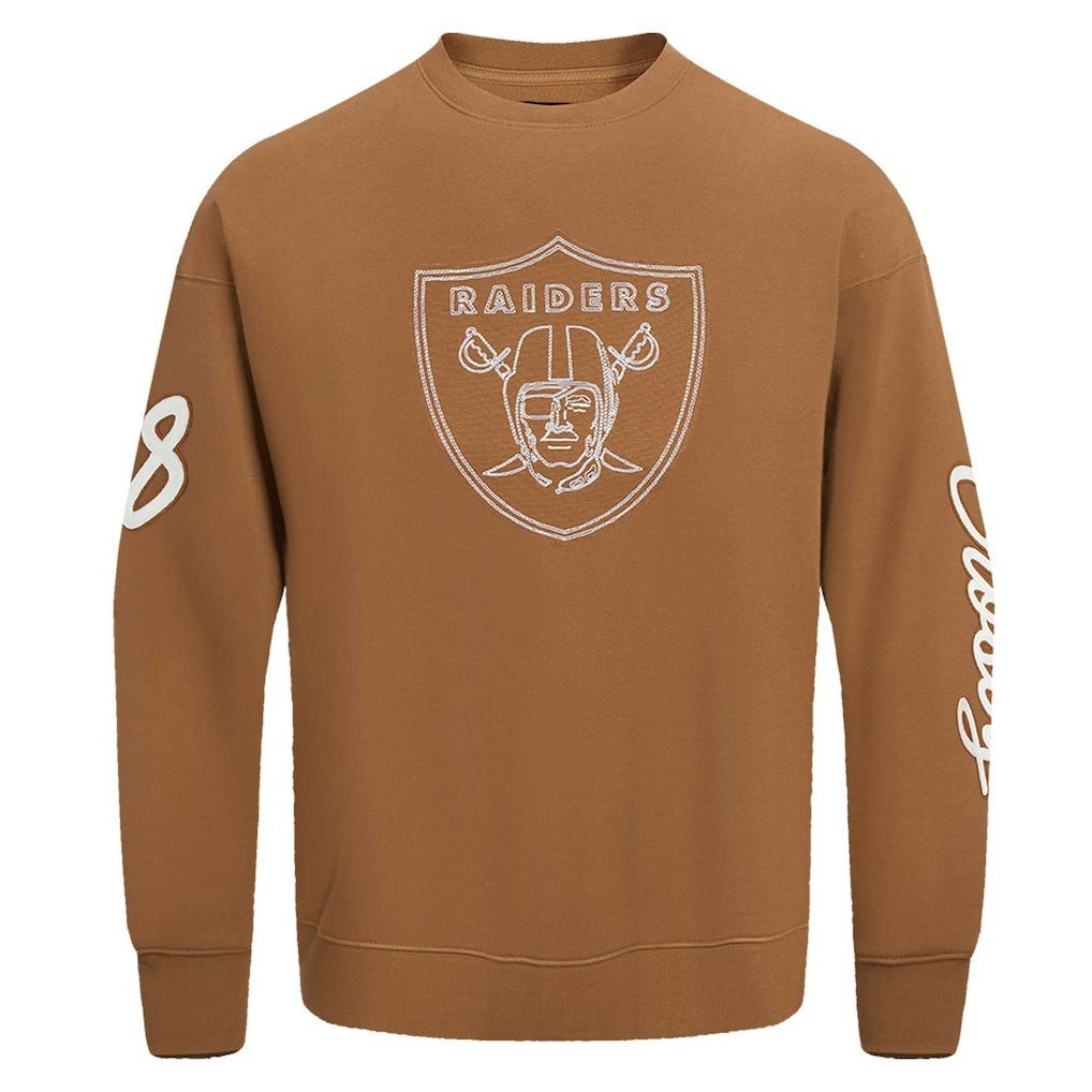 Maxx Crosby  Pro Standard Pullover Crewneck Sweatshirt - Las Vegas Raiders Pullover