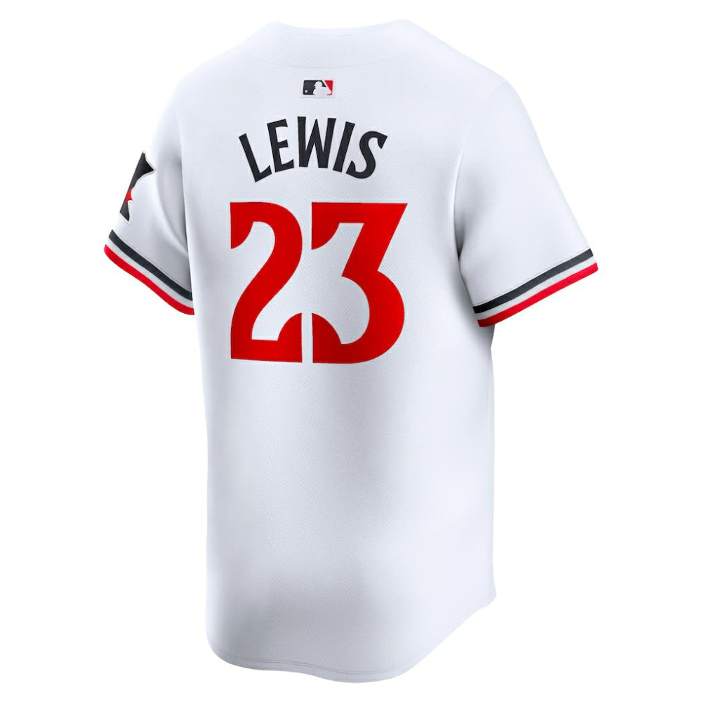 White Royce Lewis Minnesota Twins Nike Home Limited Player Jersey