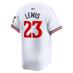 White Royce Lewis Minnesota Twins Nike Home Limited Player Jersey