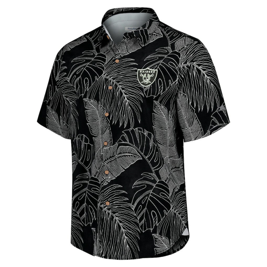 Sport Vine Line Button-Down Shirt - Las Vegas Raiders