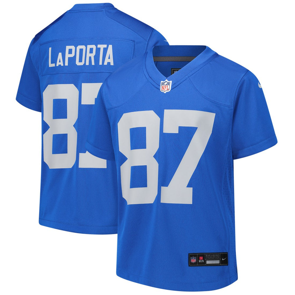 Sam LaPorta  Youth Game Jersey - Detroit Lions Jerseys